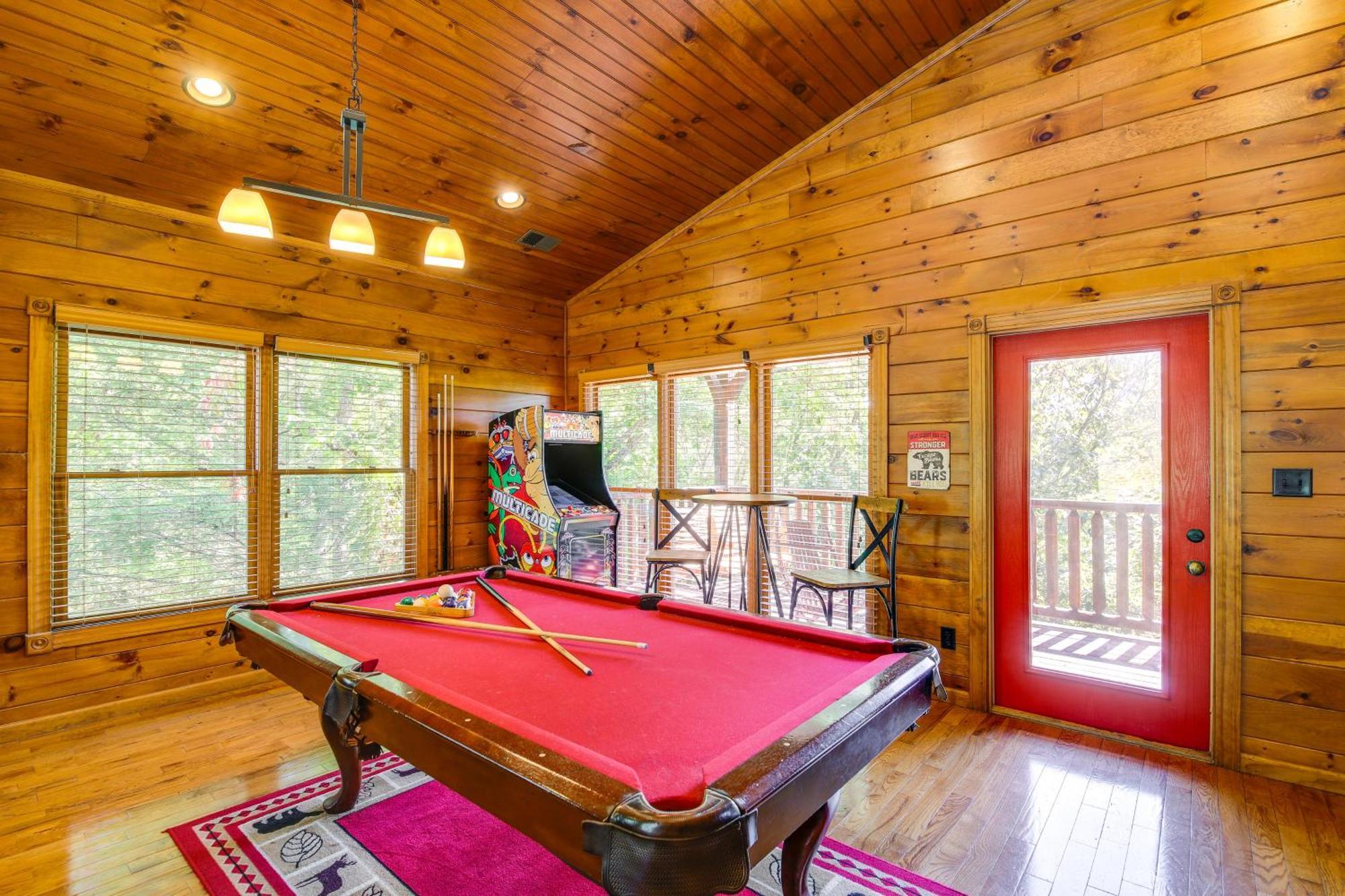 Cabin With Pool Access About 3 Mi To Downtown Gatlinburg Exterior foto